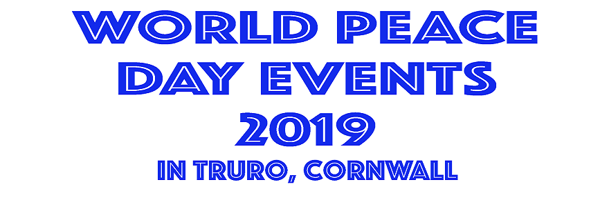 World Peace Day Events : 20-22 Sep, Truro