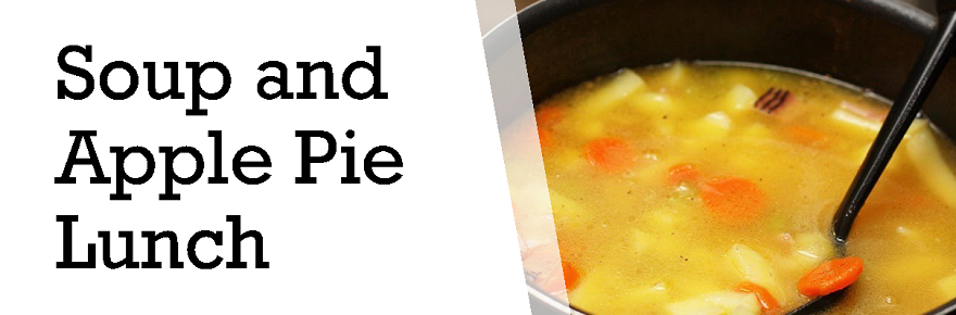 Soup and Apple Pie Lunch in aid of Live Nativity : 30 Oct, Falmouth