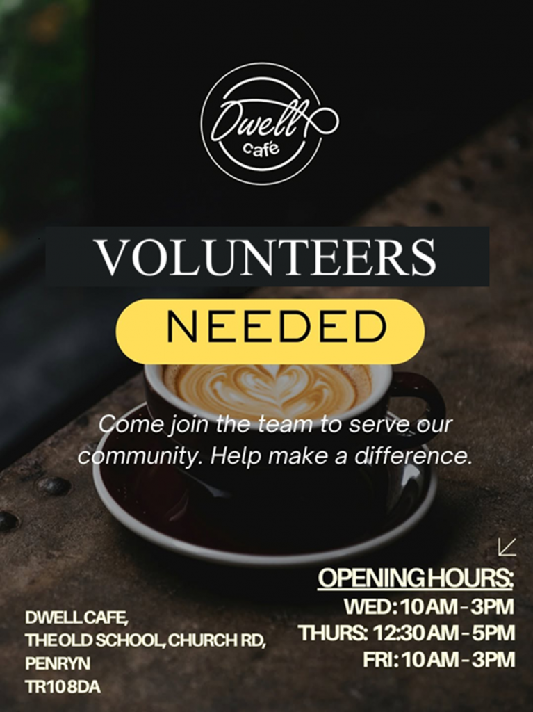 Dwell Cafe volunteers