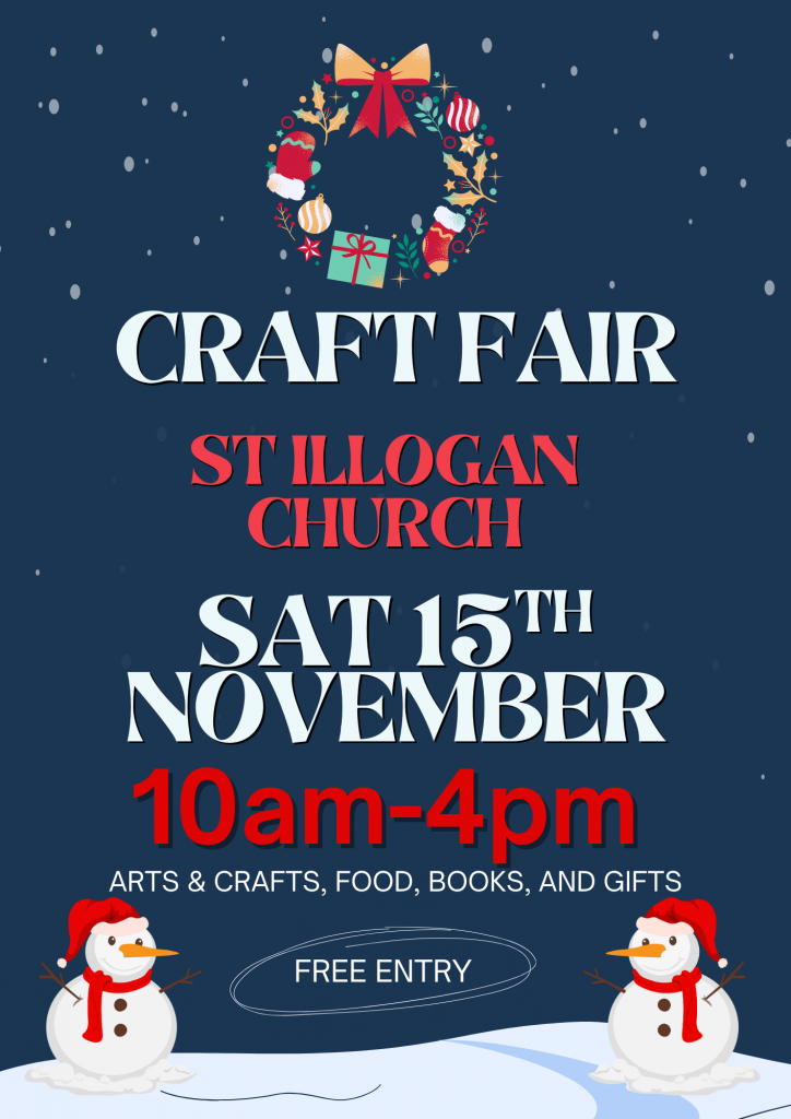 St Illogan christmas craft