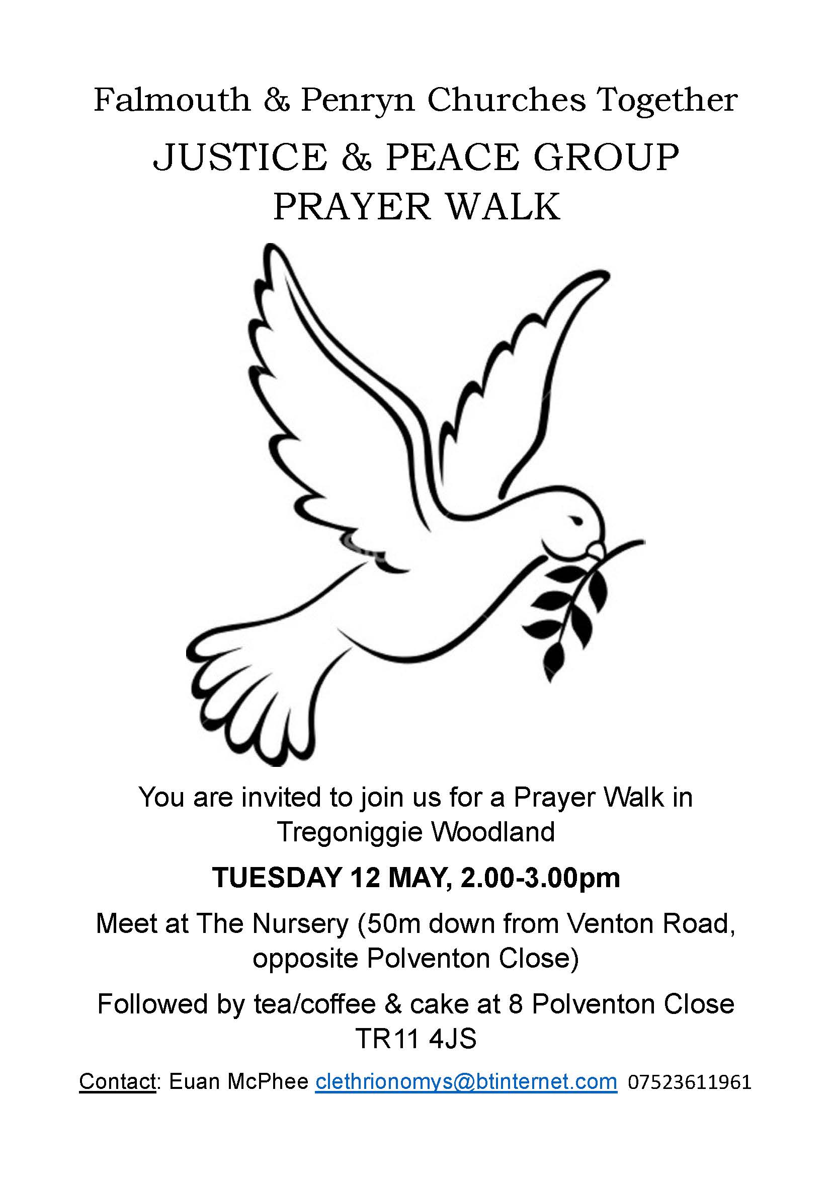Tregoniggie Prayer Walk 12 May 2026