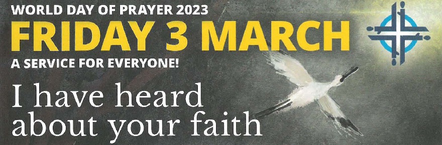 World Day of Prayer : 3 Mar, Launceston