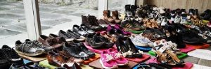 We need a home for 70 shoes - this week!