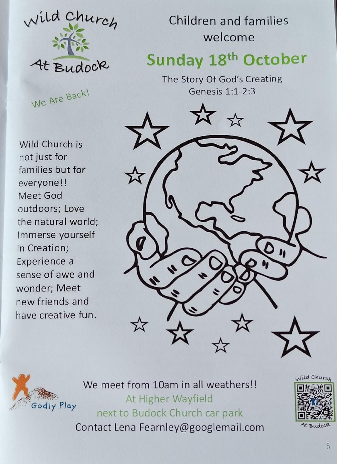 Wild Church 18 Oct