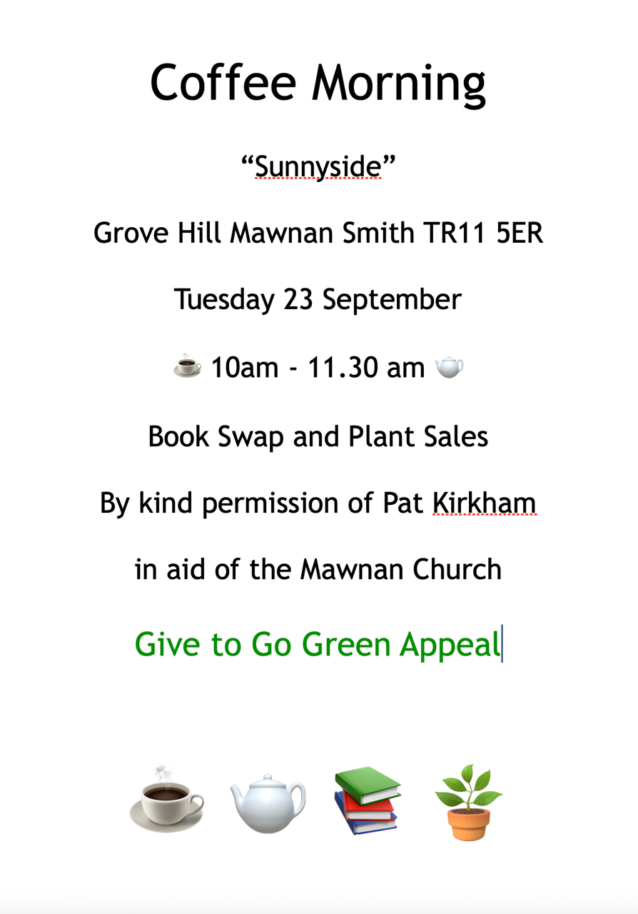coffee morning 250923
