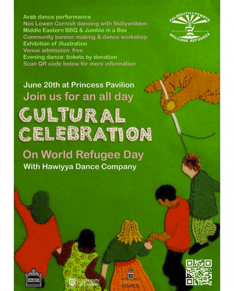 All Day Cultural Celebration on World Refugee Day : 20 Jun, Falmouth ...