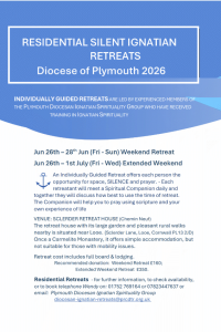 residential silent ignatian retreats