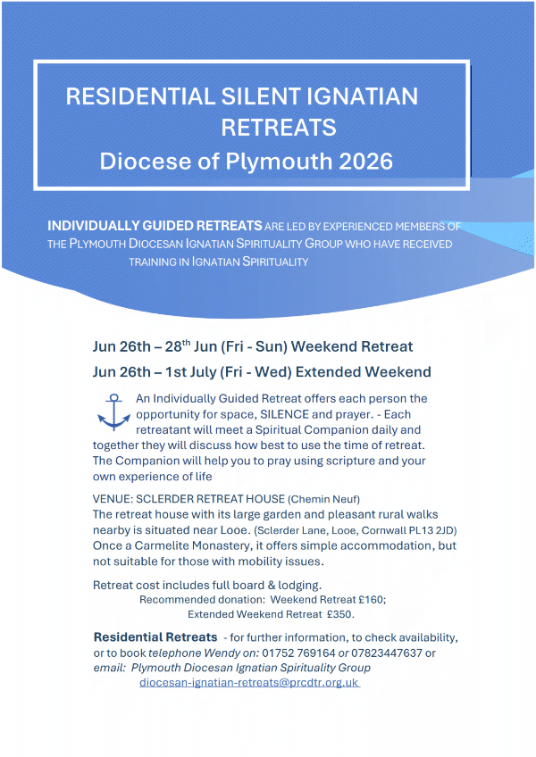 residential silent ignatian retreats